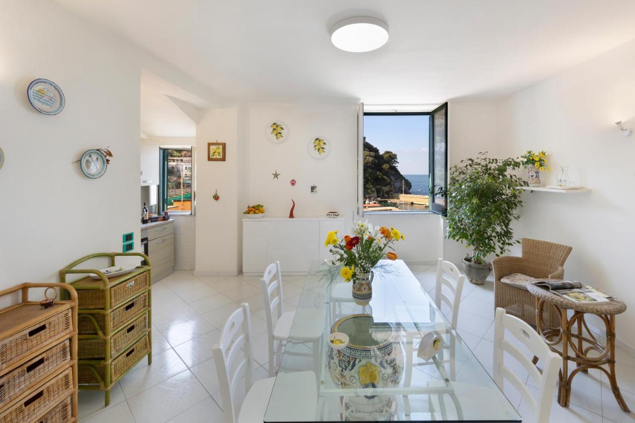 Relais Del Mare Con Terrazza Fronte Mare Free Parking Διαμέρισμα Massa Lubrense Εξωτερικό φωτογραφία