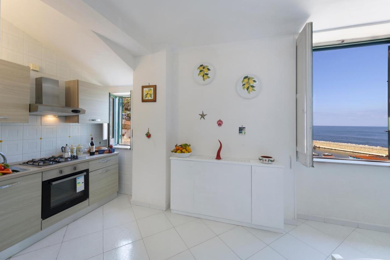 Relais Del Mare Con Terrazza Fronte Mare Free Parking Διαμέρισμα Massa Lubrense Εξωτερικό φωτογραφία