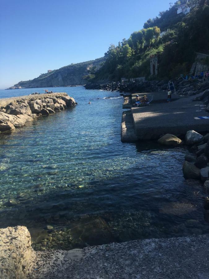 Relais Del Mare Con Terrazza Fronte Mare Free Parking Διαμέρισμα Massa Lubrense Εξωτερικό φωτογραφία